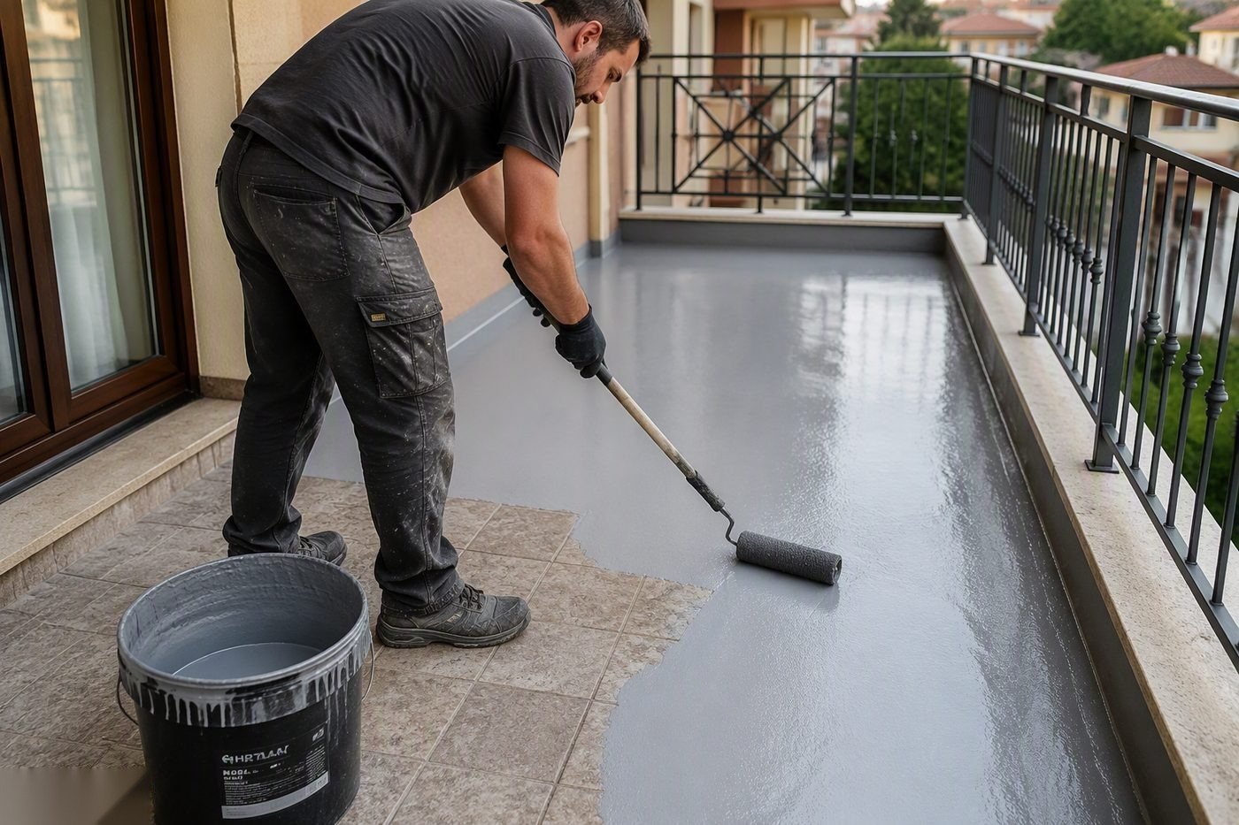 Impermeabilizzazione Terrazzo Senza Demolizione nel Gallaratese — intervento di Rifacimento Terrazzo Gallarate