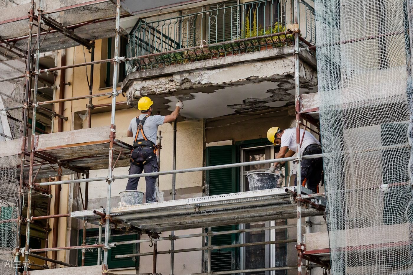 Rifacimento Balcone nel Gallaratese — intervento specialistico su balconi e terrazzi